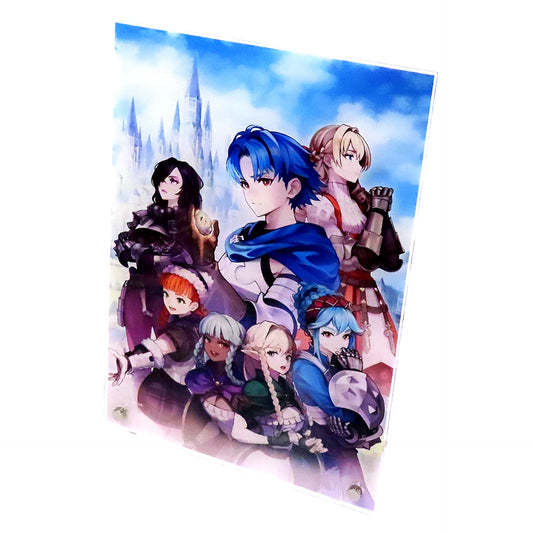 Group A4 Acrylic Panel Weekly Famitsu Collection Unicorn Overlord Atlus Fes Goods [USED]