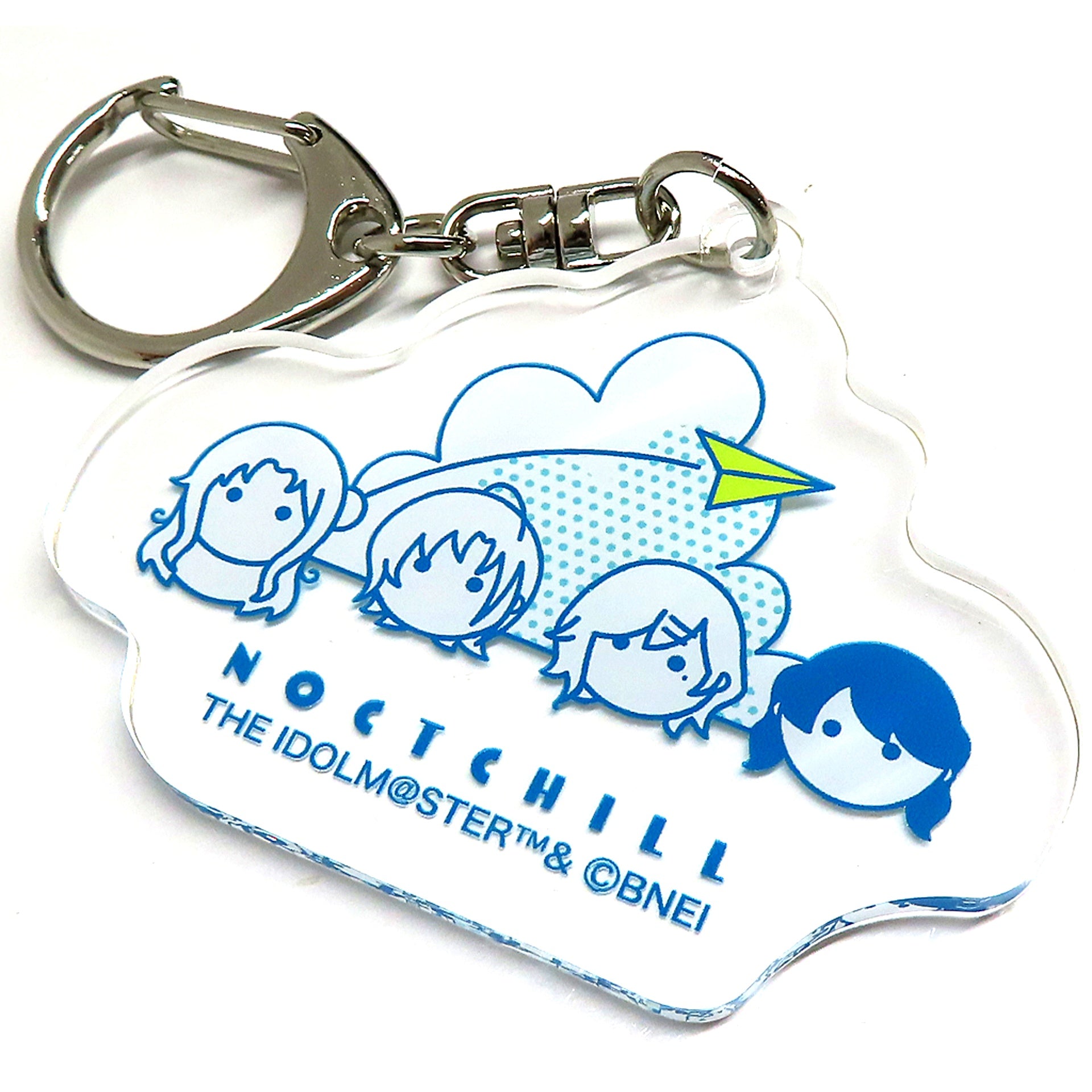 283 Pro Noctchill The Idolm@ster Shiny Colors Official Acrylic Keychain 6.5th Anniversary ver. [USED]