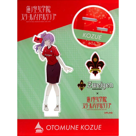 Kozue Otomune Acrylic Stand Love Live! Hasunosora Girls' High School Idol Club x Zweigen Kanazawa [USED]