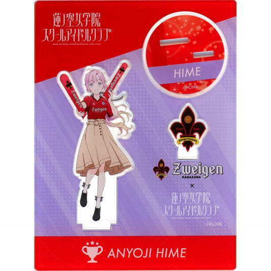 Hime Anyoji Acrylic Stand Love Live! Hasunosora Girls' High School Idol Club x Zweigen Kanazawa [USED]