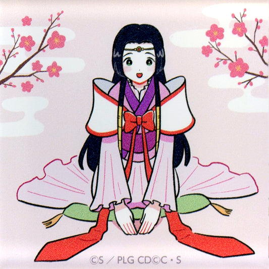 Kaguya Sumeragi Cheerful Greeting Code Geass Lelouch of the Rebellion Puchi Yuru Code Geass Life Mini Acrylic Block POP UP SHOP in Atre Akihabara A-on STORE Branch [USED]