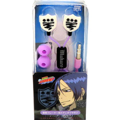 Katekyo Hitman REBORN! Vongola Ring Mist White Character Earphones [USED]