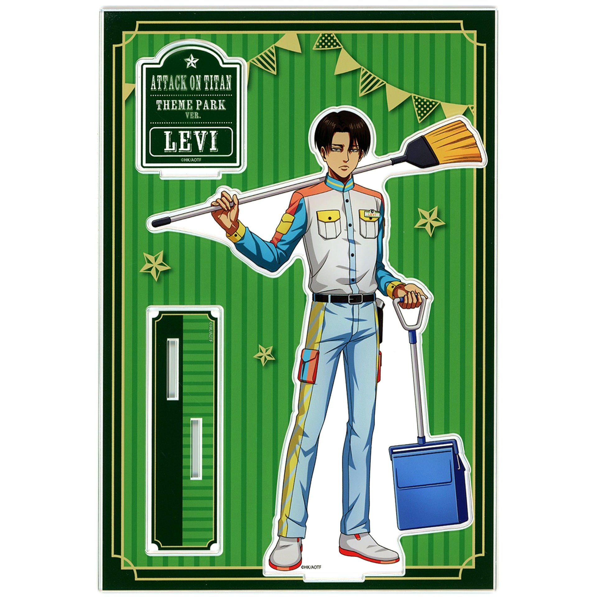Levi Ackerman Attack on Titan Theme Park Style MEGA Acrylic Stand [USED]