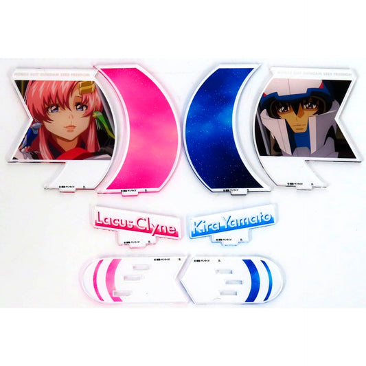 Kira Yamato & Lacus Clyne Mobile Suit Gundam SEED FREEDOM Pair Acrylic Stand [USED]
