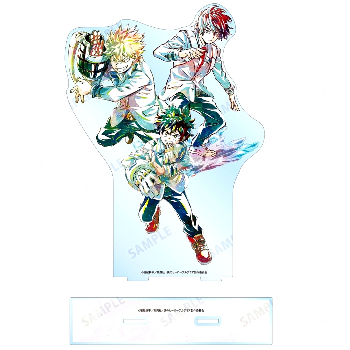 Izuku Midoriya & Katsuki Bakugo & Shoto Todoroki Ani-Art 7th BIG Acrylic Stand My Hero Academia Ani-Art POP UP SHOP Volume 3 in AMNIBUS STORE [USED]