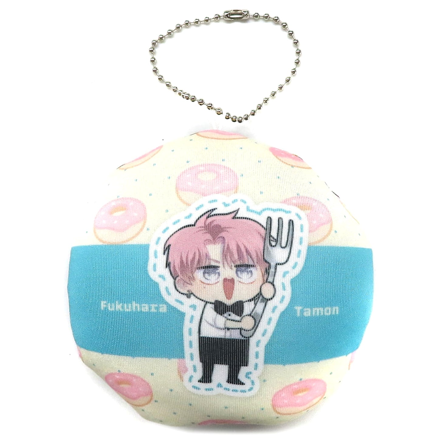 Tamon's B-Side Tamon Fukuhara Mochitto Cushion Keychain Keychains [USED]