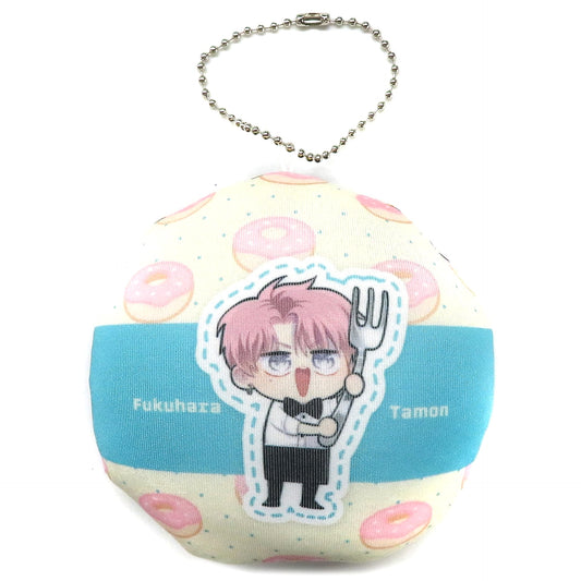 Tamon's B-Side Tamon Fukuhara Mochitto Cushion Keychain Keychains [USED]