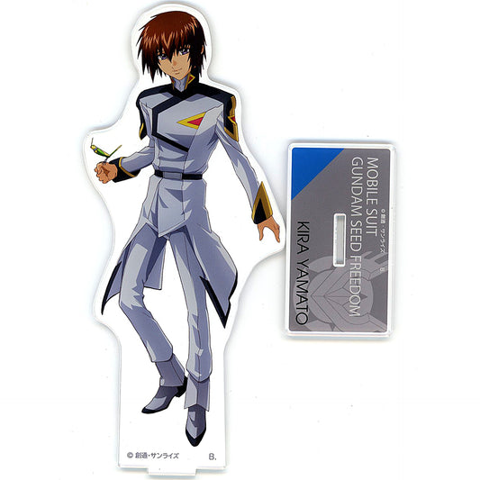Kira Yamato Mobile Suit Gundam SEED Series Grand Prix 2024 Big Acrylic Stand [USED]