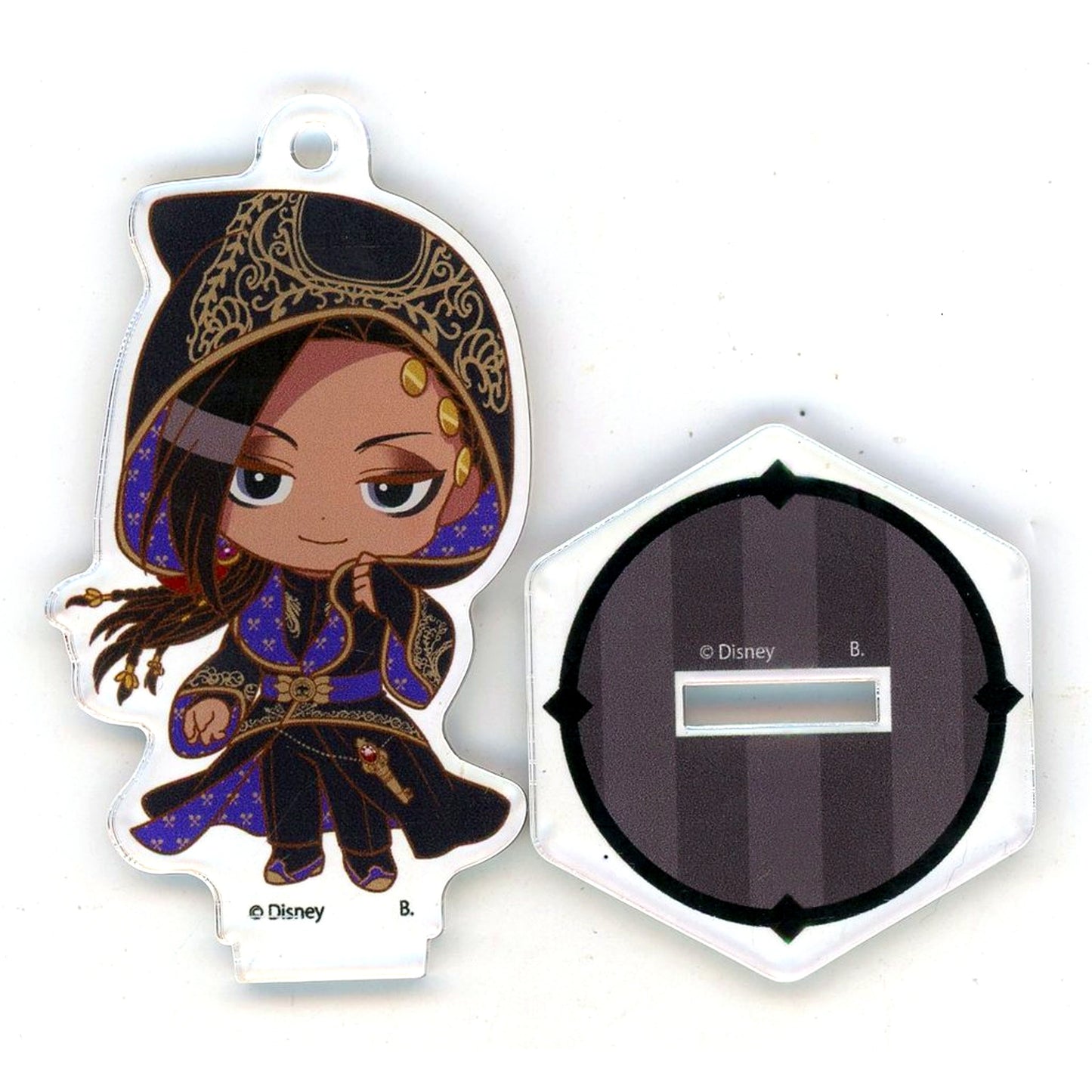 Jamil Viper Disney Twisted Wonderland Hapikuro! Original Illustration Ceremonial Robes Acrylic Stand Keychain [USED]