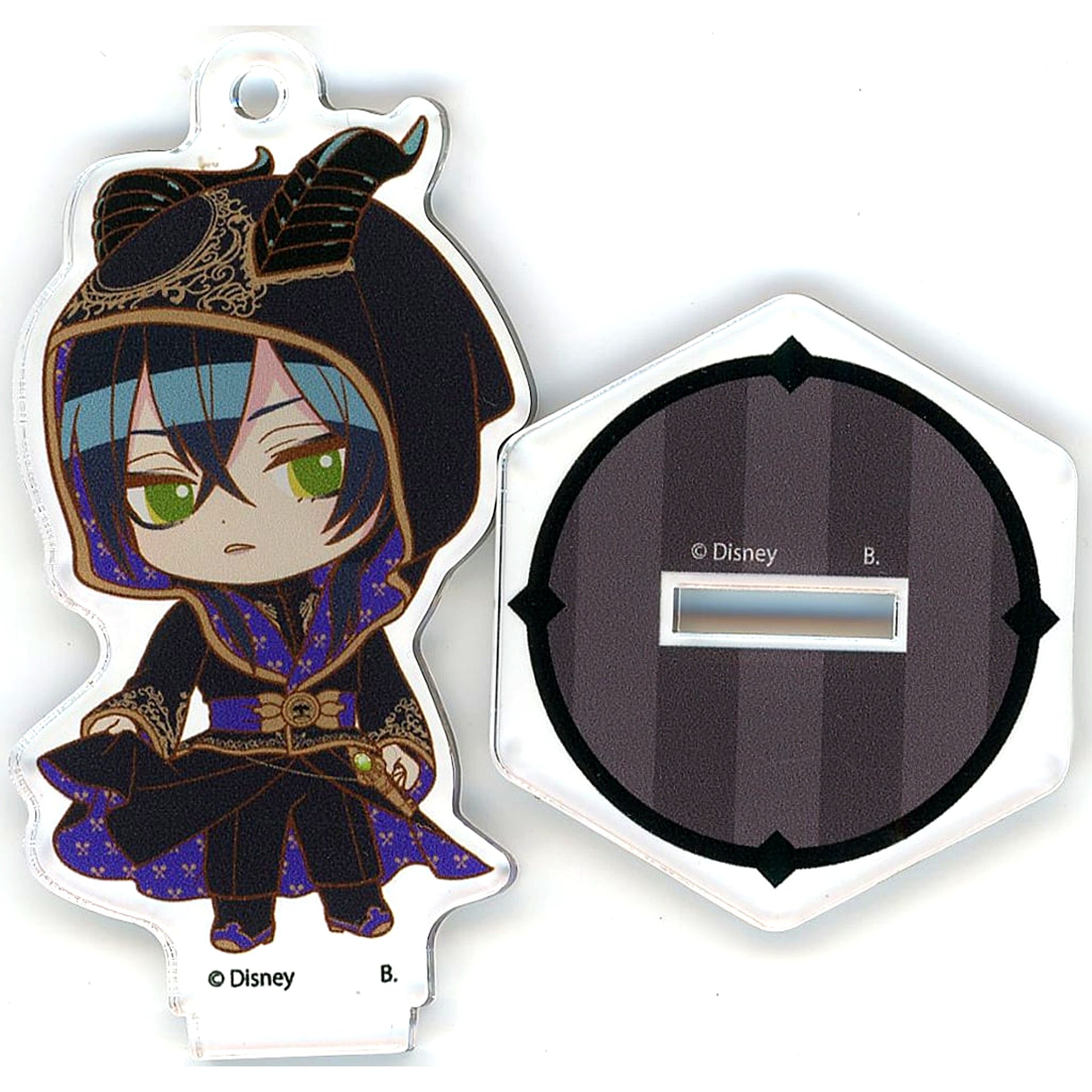 Malleus Draconia Disney Twisted-Wonderland Hapikuro! Original Illustration Ceremonial Robes Acrylic Stand Keychain [USED]