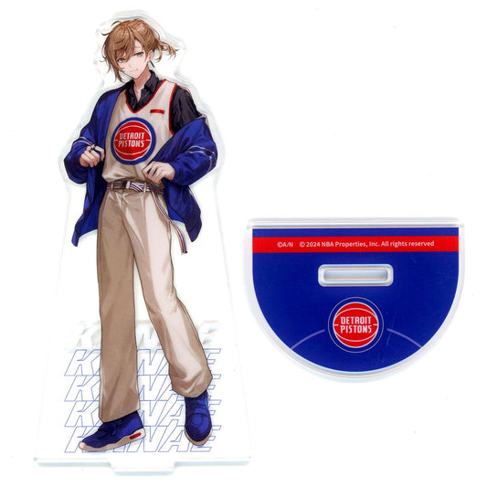 Kanae Virtual Youtuber Rakuten Collection Acrylic Stand NBA x NIJISANJI EN Detroit Pistons Eastern 1st Wave B-3 Prize [USED]