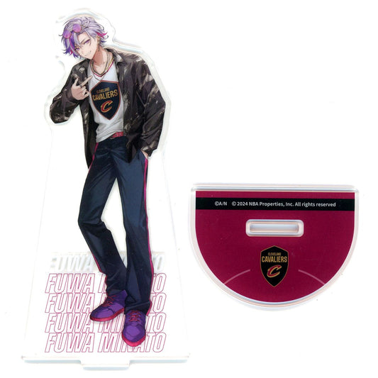 Fuwa Minato Cleveland Cavaliers Acrylic Stand Rakuten Collection NBA x Virtual Youtuber NIJISANJI EN Nijisanji Vol. 1 Eastern B-4 Prize [USED]