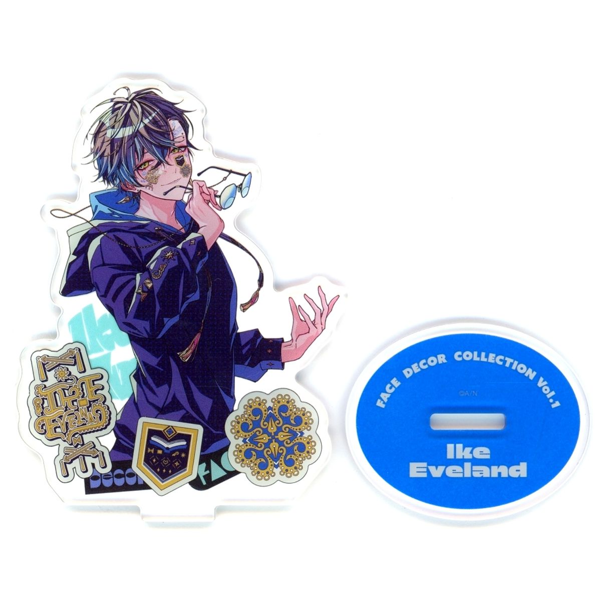 Ike Eveland Acrylic Stand Virtual YouTuber Nijisanji NIJISANJI EN FACE DECOR COLLECTION Vol.1 [USED]