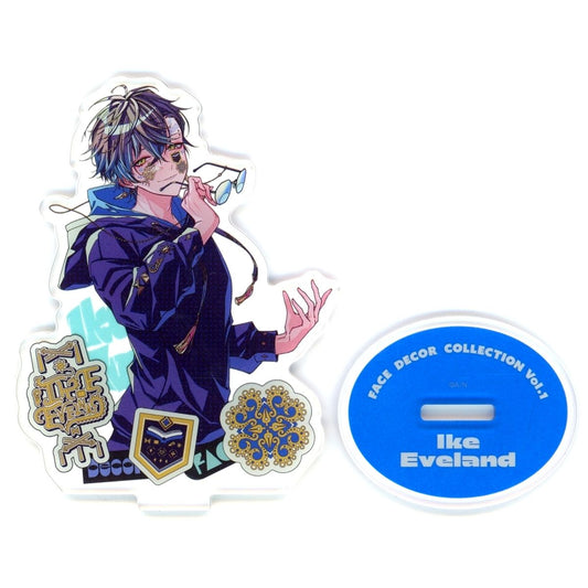 Ike Eveland Acrylic Stand Virtual YouTuber Nijisanji NIJISANJI EN FACE DECOR COLLECTION Vol.1 [USED]