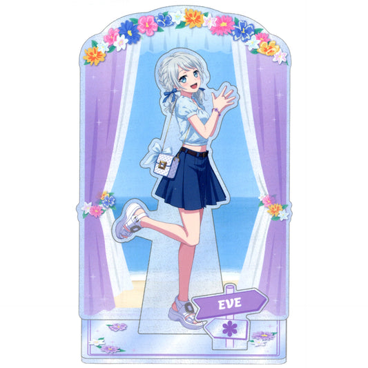 Eve Wakamiya BIG Diorama Acrylic Figure 2024 Summer Ver. Vol. 1 BanG Dream! Girls Band Party! x GiGO Fes 2024 Summer [USED]