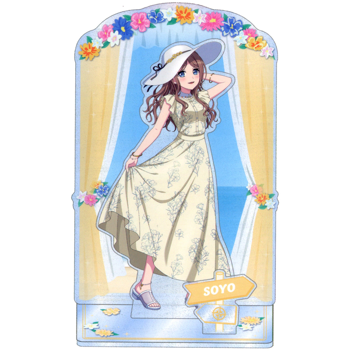 Soyo Nagasaki Big Diorama Acrylic Figure 2024 Summer ver. Vol.2 Bang Dream! Girls Band Party! x GiGO Festa 2024 Summer [USED]