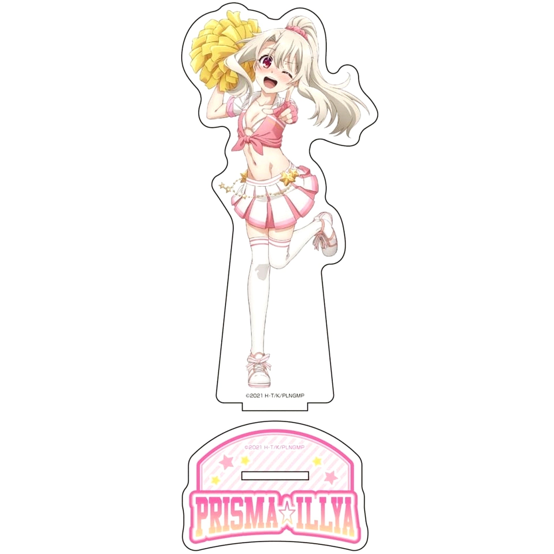 Illyasviel von Einzbern Fate/kaleid liner Prisma Illya Licht The Nameless Girl Theatrical Film No.1 Cheer Ver. Newly Drawn BIG Acrylic Stand [USED]