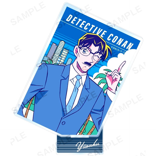 Yusaku Kudo Square Acrylic Stand City Pop Ver. Vol. 2 Detective Conan [USED]