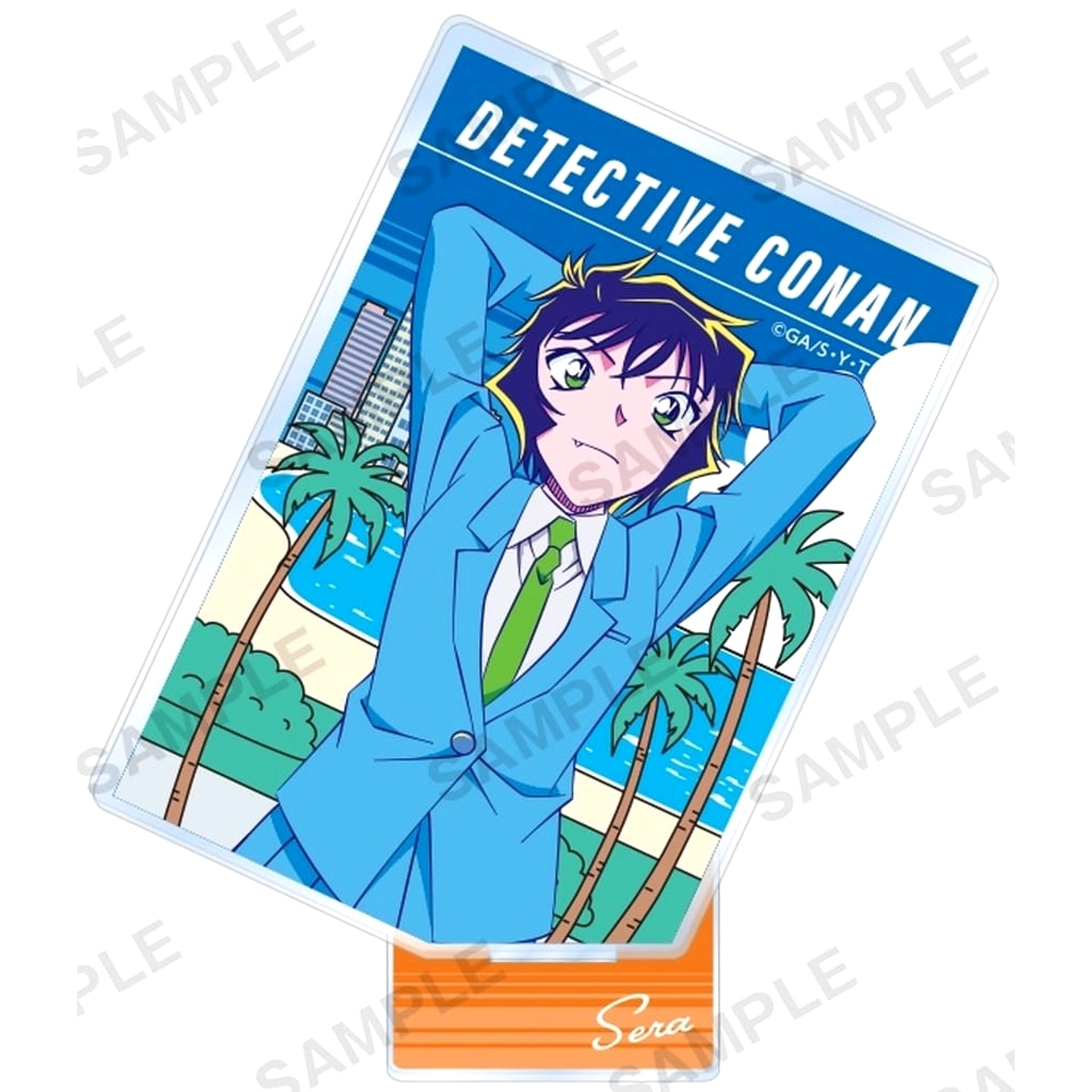 Detective Conan Masumi Sera Square Acrylic Stand City Pop ver. vol. 2 Acrylic Stands [USED]