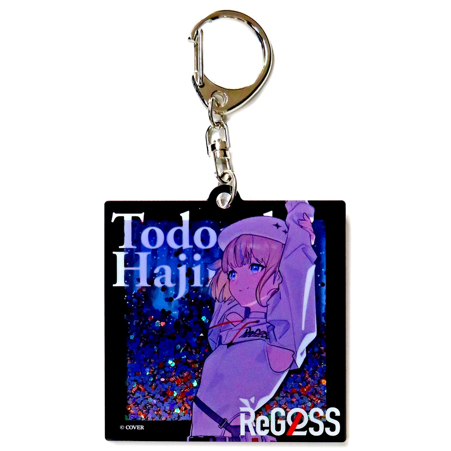 Todoroki Hajime hololive Sequin Keychain ReGLOSS's PLAYLIST 02 [USED]