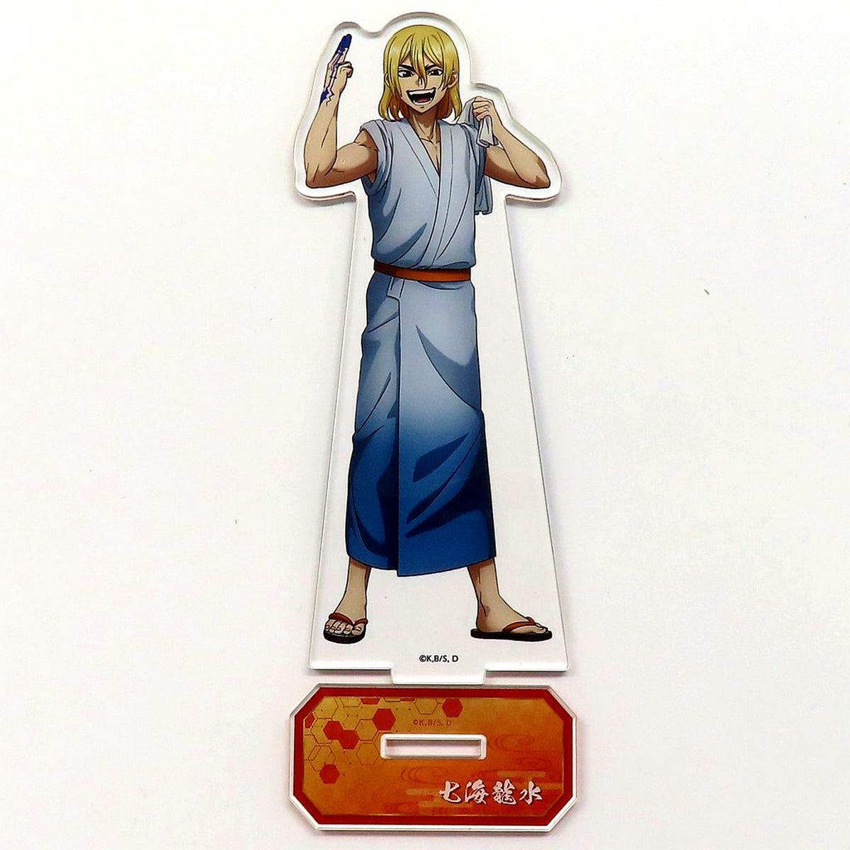 Ryusui Nanami Dr. STONE x Gokurakuyu RAKU SPA SENTO WORLD Hot Spring Ver. Acrylic Stand [USED]