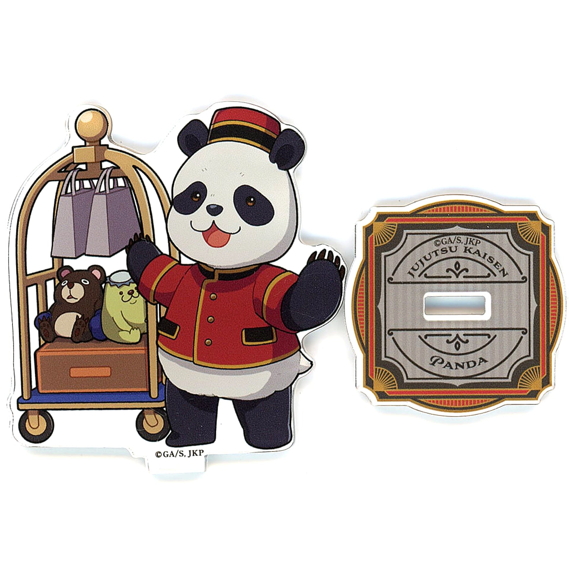Jujutsu Kaisen Shibuya Incident x Sunshine City Prince Hotel Panda Trading Acrylic Stand Acrylic Stands [USED]