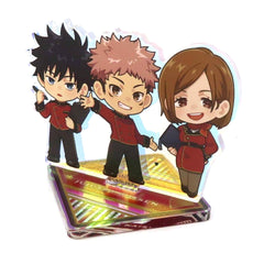 Jujutsu Kaisen Shibuya Incident Yuji Itadori & Megumi Fushiguro & Nobara Kugisaki Trading Acrylic Stand x Sunshine City Prince Hotel Secret Acrylic Stands [USED]
