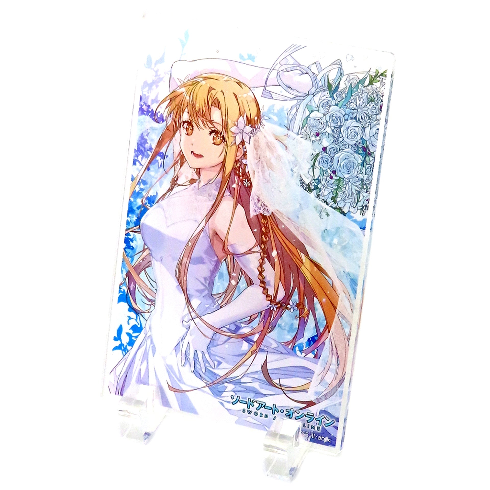 Asuna Prize B-1 Acrylic Panel Kujibikido Sword Art Online 15th Anniversary Online Kuji [USED]