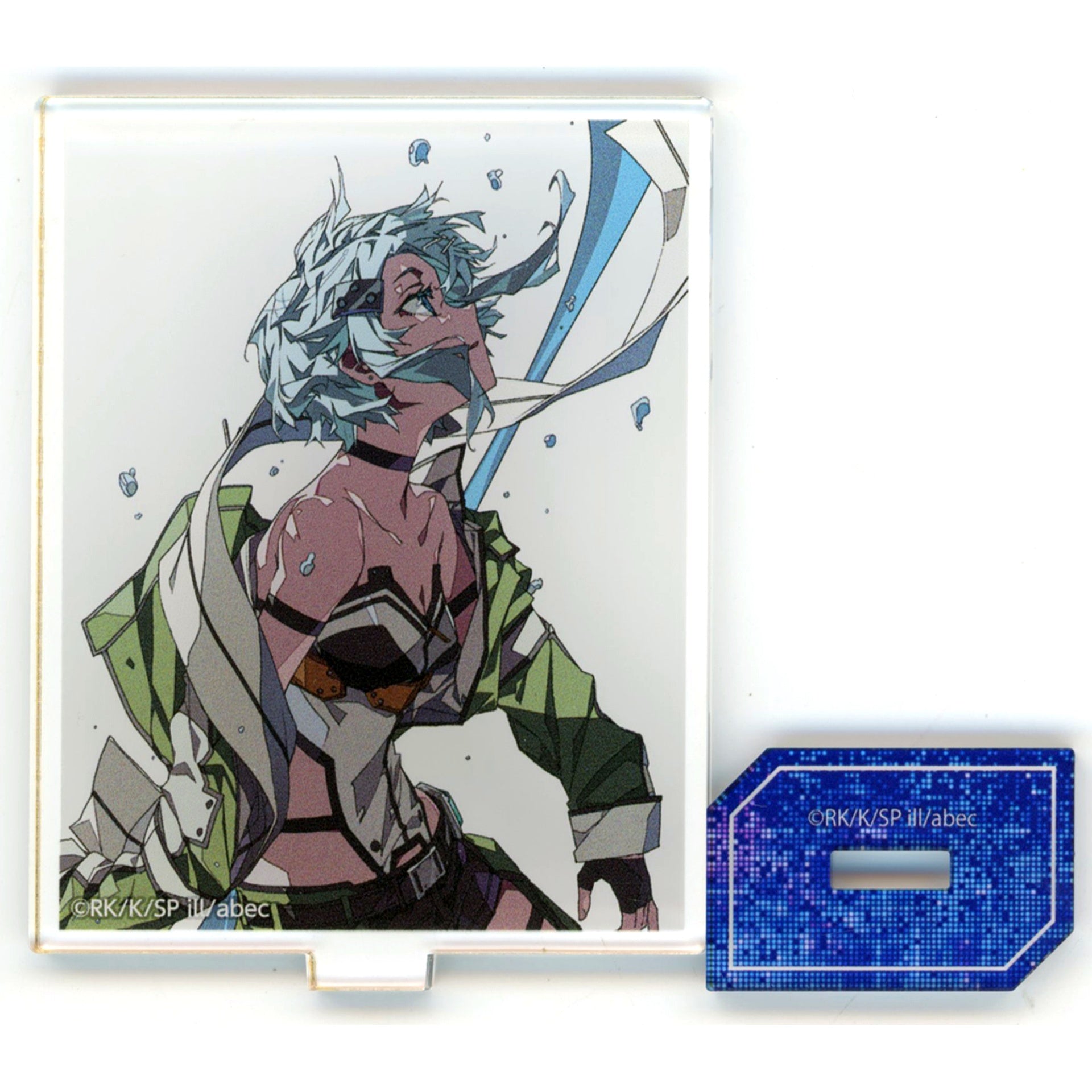 Sinon Prize D-2 Mini Acrylic Stand Kujibikido Sword Art Online 15th Anniversary Online Kuji [USED]