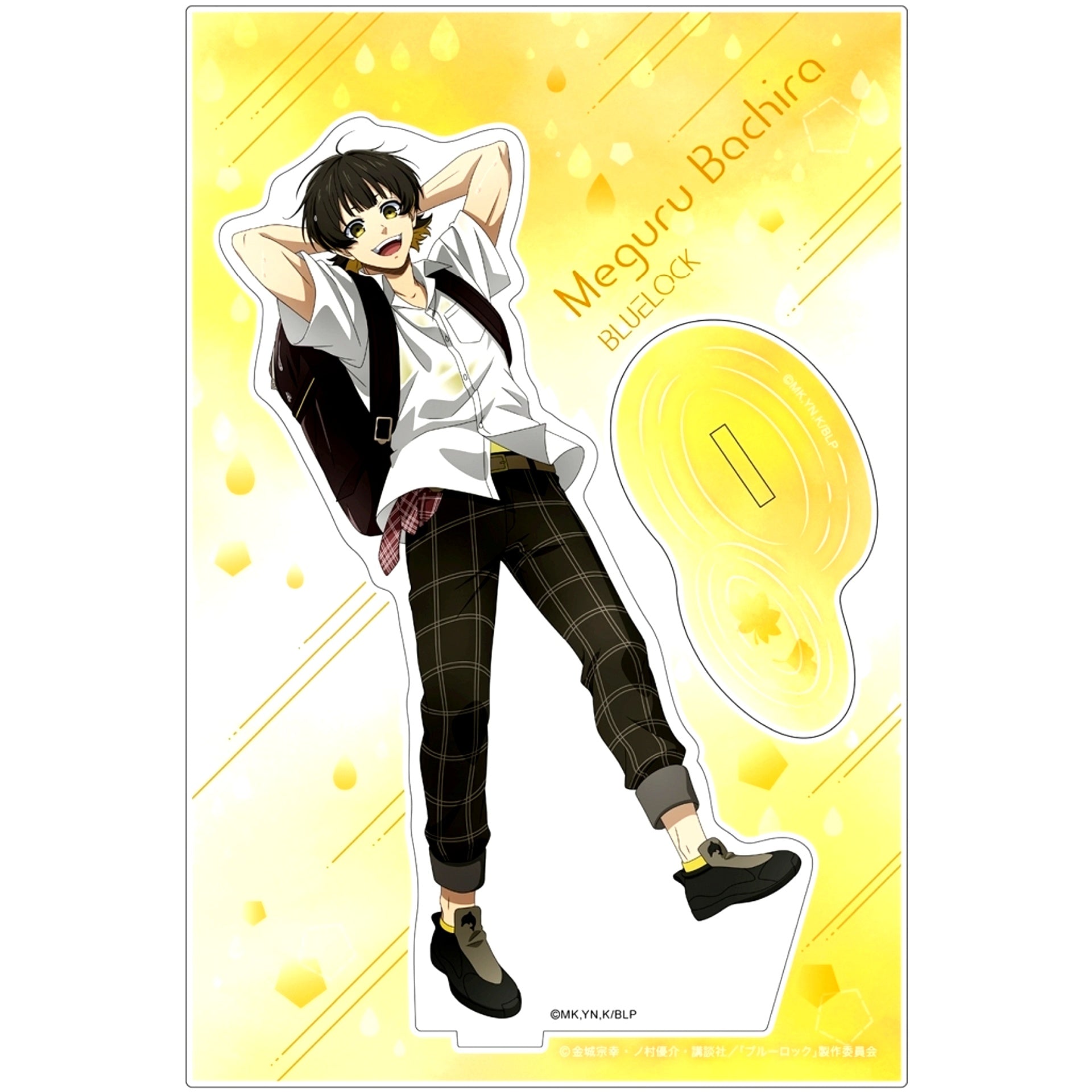 Meguru Bachira Autumn Rain Acrylic Stand Blue Lock [USED]