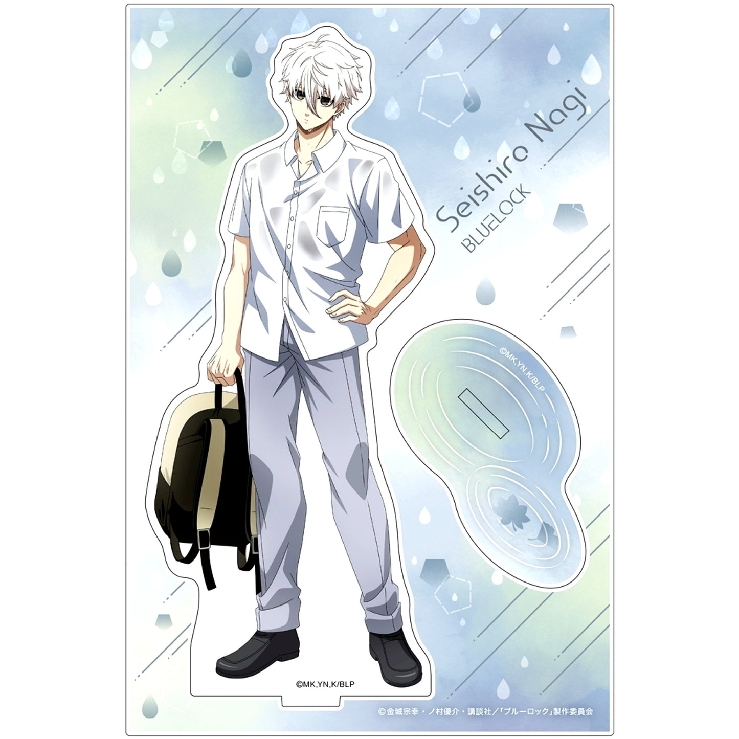 Seishiro Nagi Autumn Rain Acrylic Stand Blue Lock [USED]