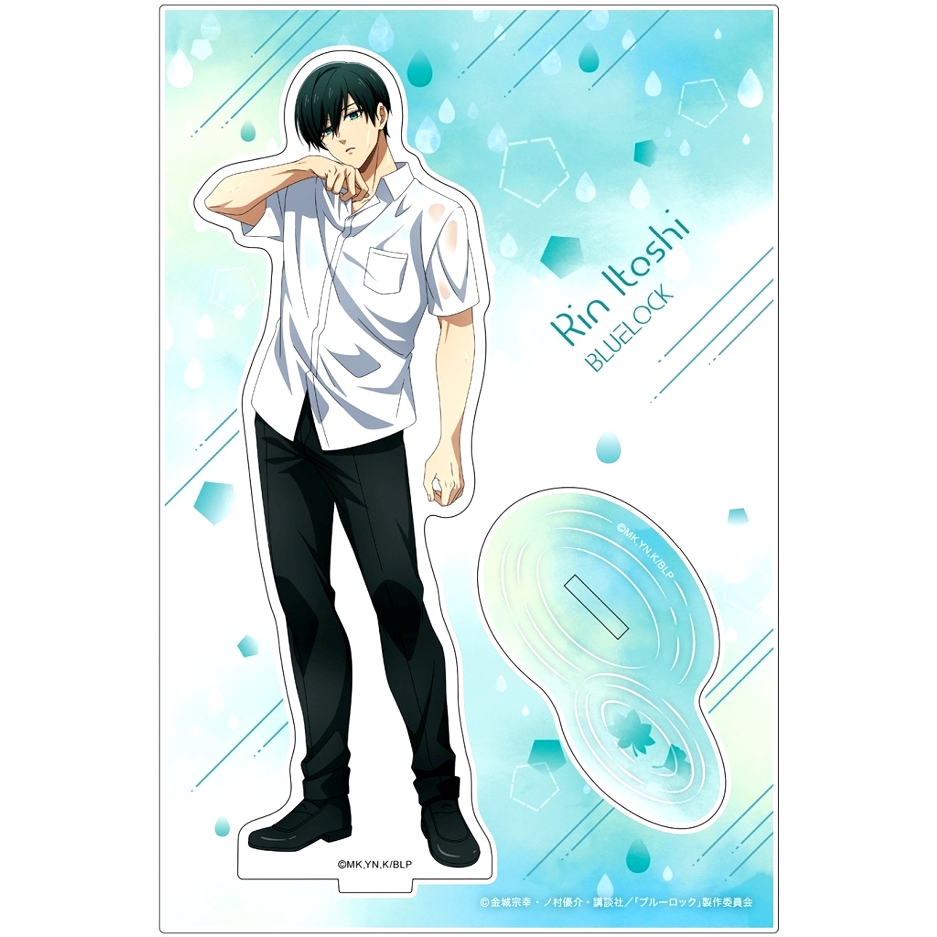 Rin Itoshi Autumn Rain Acrylic Stand Blue Lock [USED]