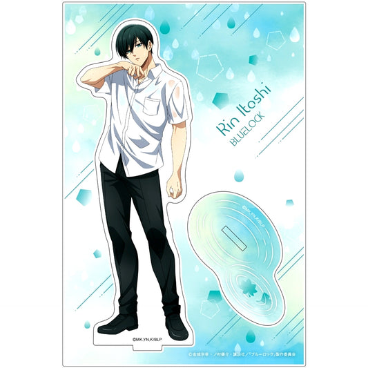 Rin Itoshi Autumn Rain Acrylic Stand Blue Lock [USED]