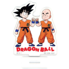 Dragon Ball Ichiban Kuji EX Temple in the Clouds Prize F Dragon Stand Collection Son Goku & Krillin Acrylic Stands [USED]