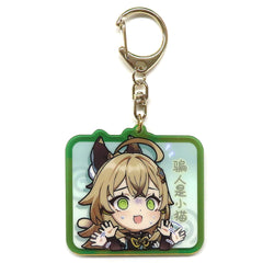 Genshin Kirara Chibi Stamp Series Acrylic Strap Acrylic Item [USED]