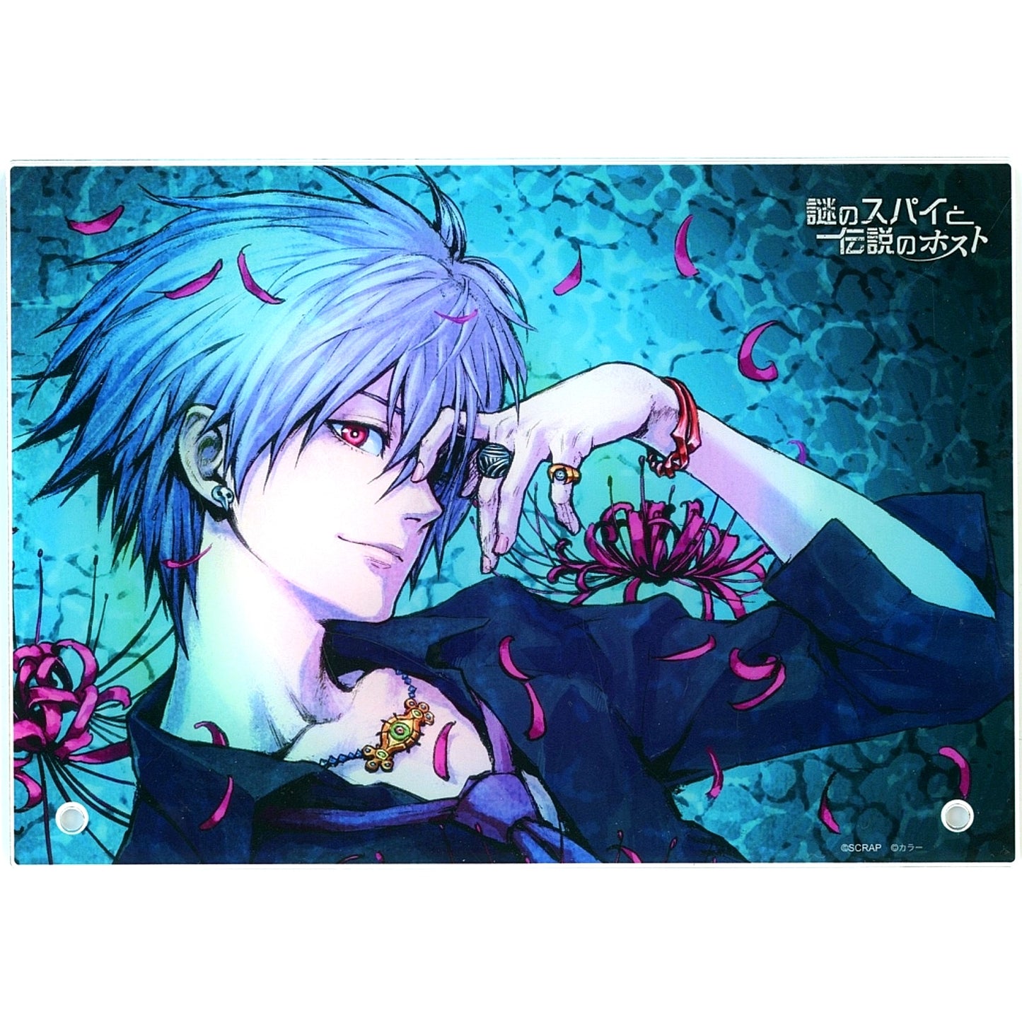 Kaworu Nagisa Acrylic Panel Real Escape Game Kabukicho Detective Seven x Evangelion Mysterious Spy and Legendary Host [USED]