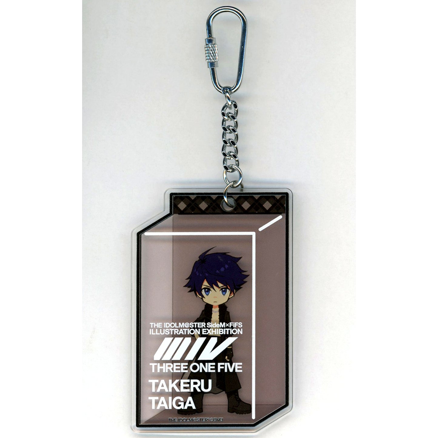 Takeru Taiga Acrylic Charm -Mini- The Idolmaster SideM x FiFS Illustration Exhibition 315 VOL.1 [USED]