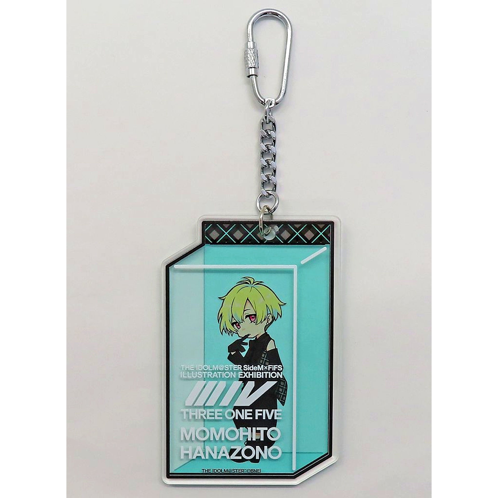 Momohito Hanazono Acrylic Charm -Mini- The Idolmaster SideM x FiFS Illustration Exhibition 315 VOL.1 [USED]
