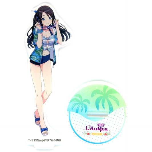 Yuika Mitsumine L'Antica Hawaiian CAFE The Idolmaster Shiny Colors Acrylic Stand [USED]