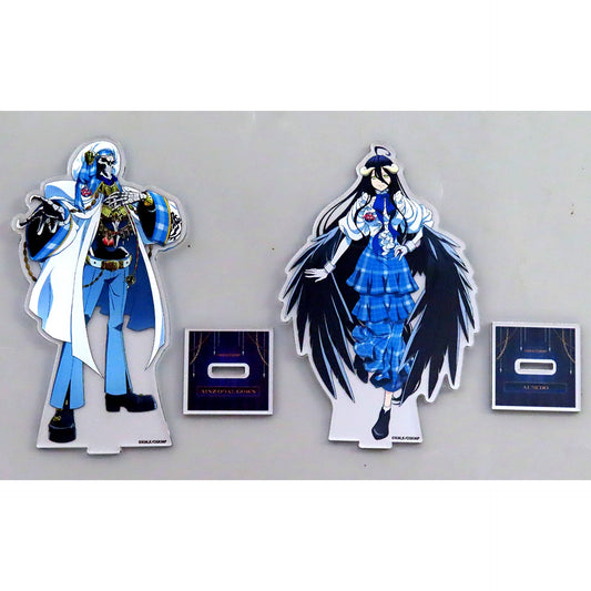 Ainz & Albedo Acrylic Stand Figure Set Anime Studio Ver. Overlord The Movie The Holy Kingdom [USED]