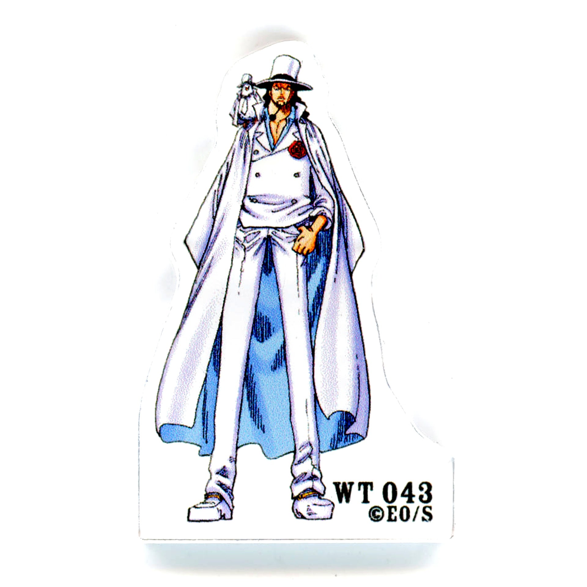 Rob Lucci One Piece Acrylic Mini Block WT100 [USED]