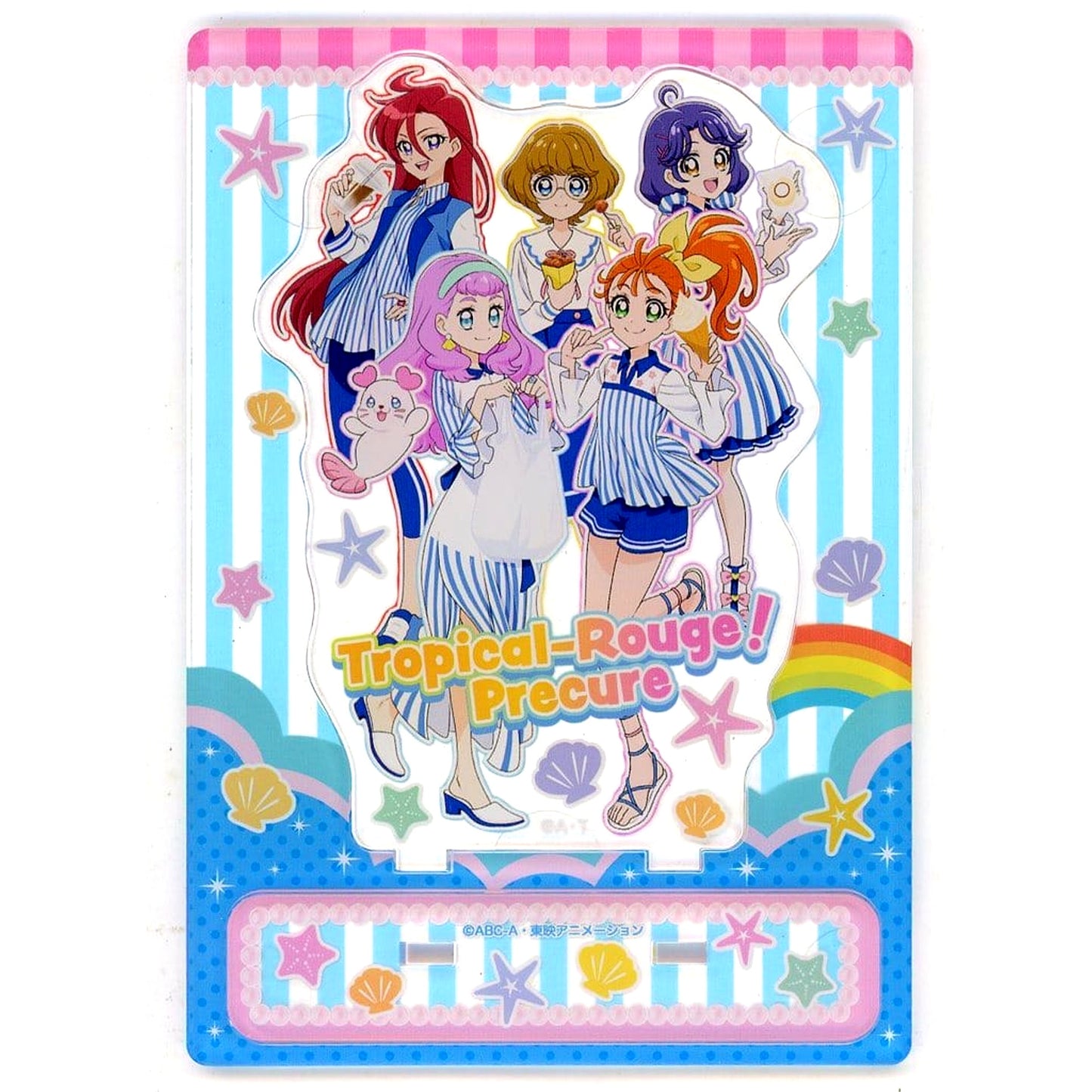 Tropical-Rouge! Precure Acrylic Stand Group Loppi Limited [USED]