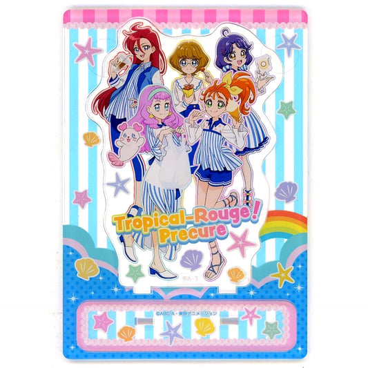 Tropical-Rouge! Precure Acrylic Stand Group Loppi Limited [USED]