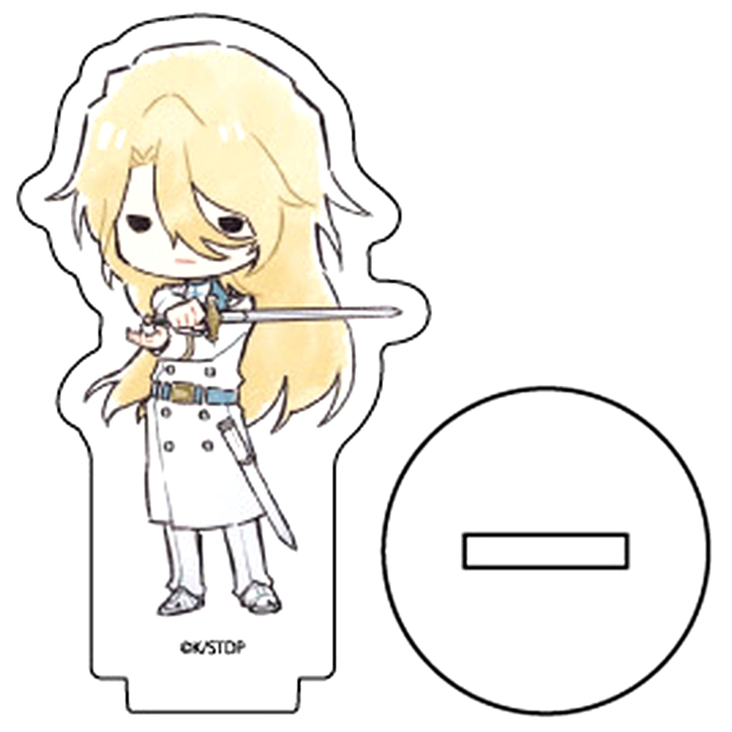 Jugram Haschwalth BLEACH Thousand-Year Blood War Acrylic Petit Stand 07. GraffArt Illustration [USED]