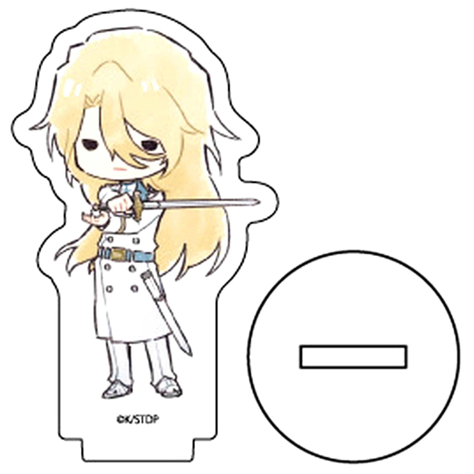Jugram Haschwalth BLEACH Thousand-Year Blood War Acrylic Petit Stand 07. GraffArt Illustration [USED]