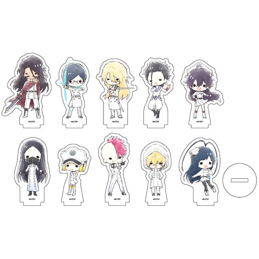 Set of 10 BLEACH Thousand-Year Blood War Acrylic Petit Stand 07. GraffArt Illustration [USED]