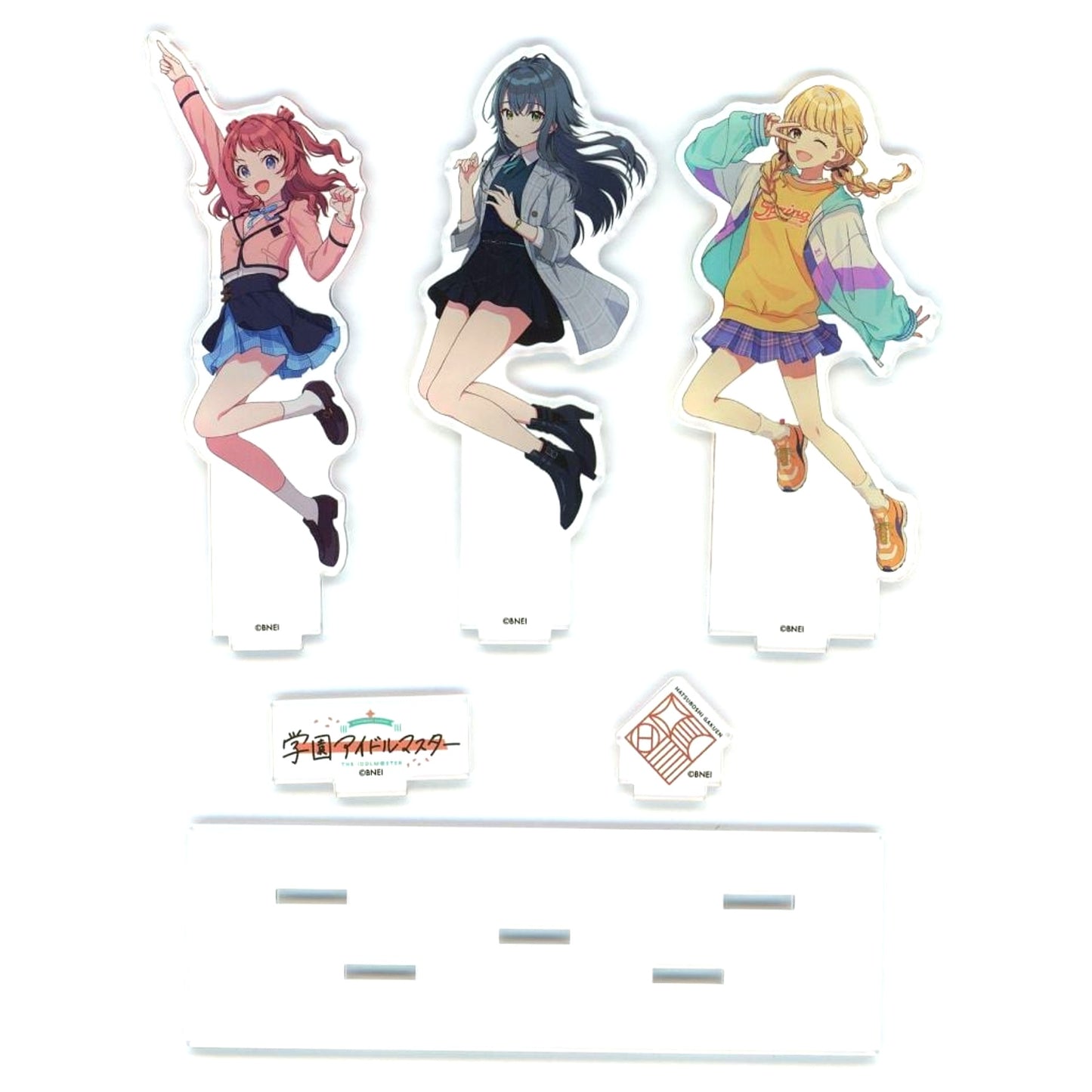 Saki Hanami Temari Tsukimura Kotone Fujita Gakuen Idolmaster Acrylic Diorama Official Shop Limited [USED]