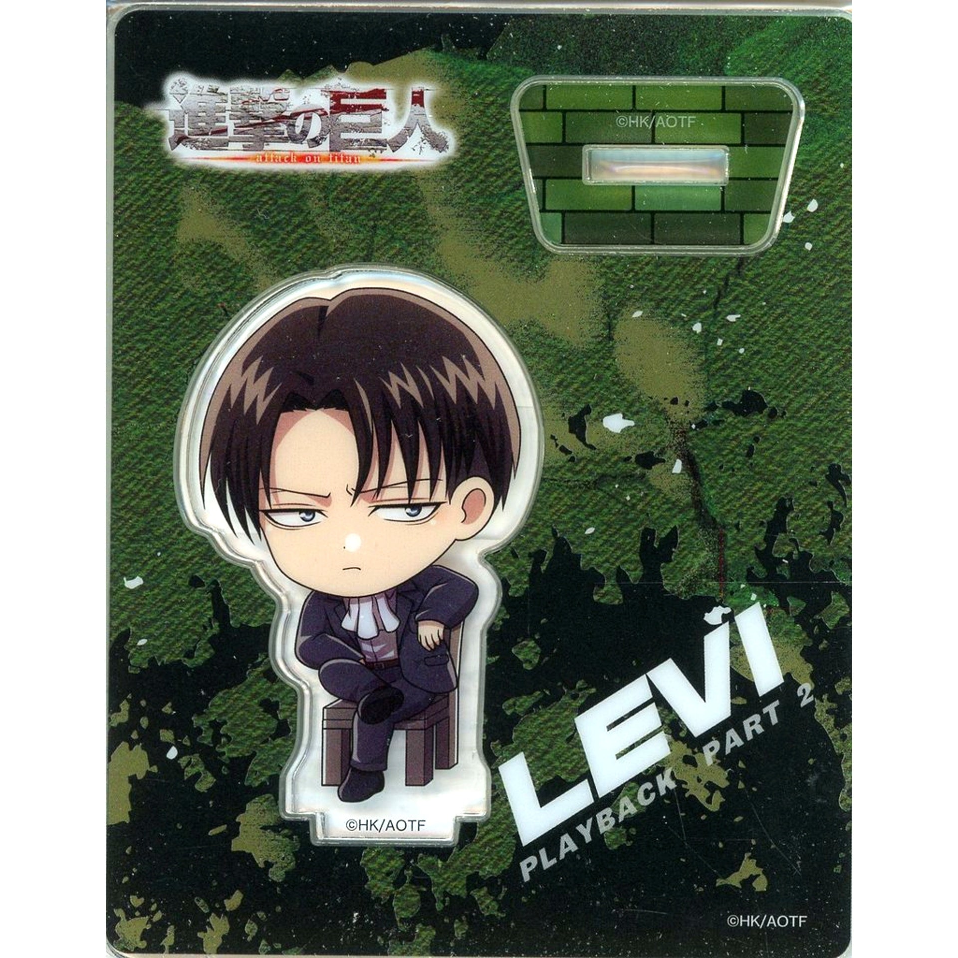 Levi Ackerman Attack on Titan x Village Vanguard Playback Part 2 Acrylic Stand [USED]