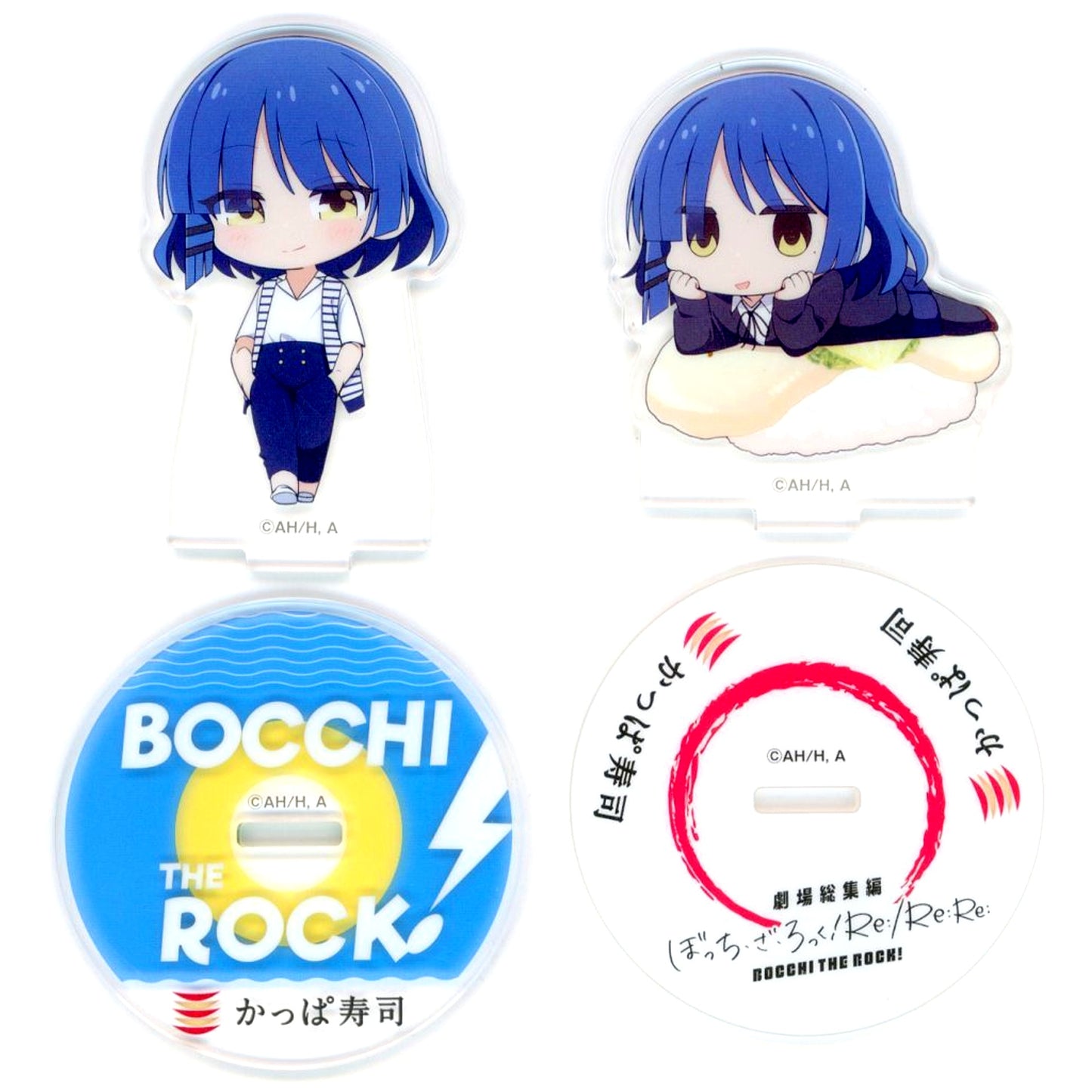 Ryo Yamada Mini Acrylic Stand Set of 2 Bocchi the Rock! Movie Re:/Re:Re: x Kappa Sushi Manpuku Set Order Bonus [USED]