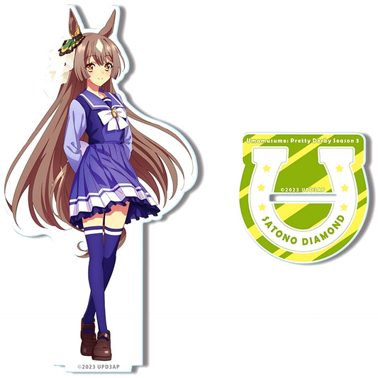 Satono Diamond Design 02 Uniform Ver. Uma Musume Pretty Derby Season 3 Illustration Acrylic Stand [USED]